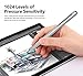 Stylus Pen for ASUS Touchscreen Devices, Active Digital Pen with Ultra-Fine Tip, 1024 Pressure Sensitivity, Palm Rejection for Precision Drawing and Writing