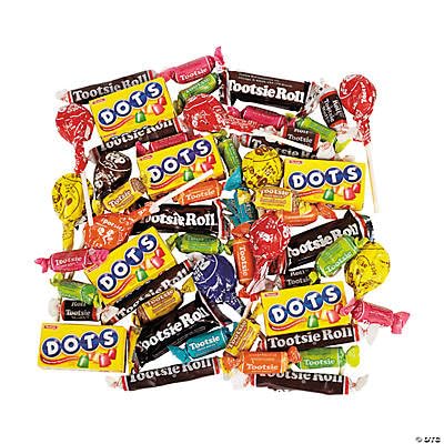 Assorted Candy Variety Pack - Individually Wrapped Party Candy Assortment - Dots, Tootsie Roll & More! Candy For Every Occasion! (32 Ounces)