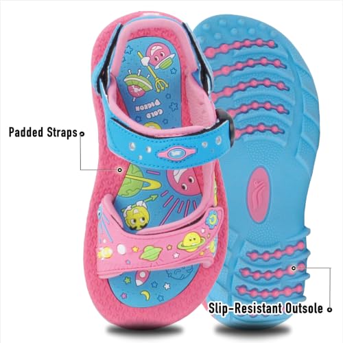 Image of Gold Pigeon Shoes Easy SNAP LOCK Outdoor Water Kids Toddler Sandals for Girls & Boys. Everyday, Vocation, Pool, Summer, Beach Essentials.