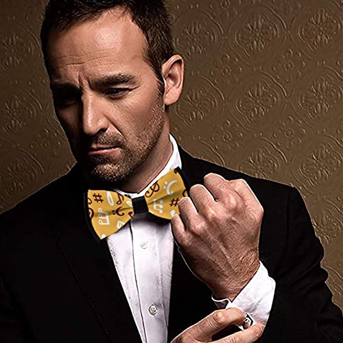 Gokruati Papillon pre-annodato per uomo, papillon