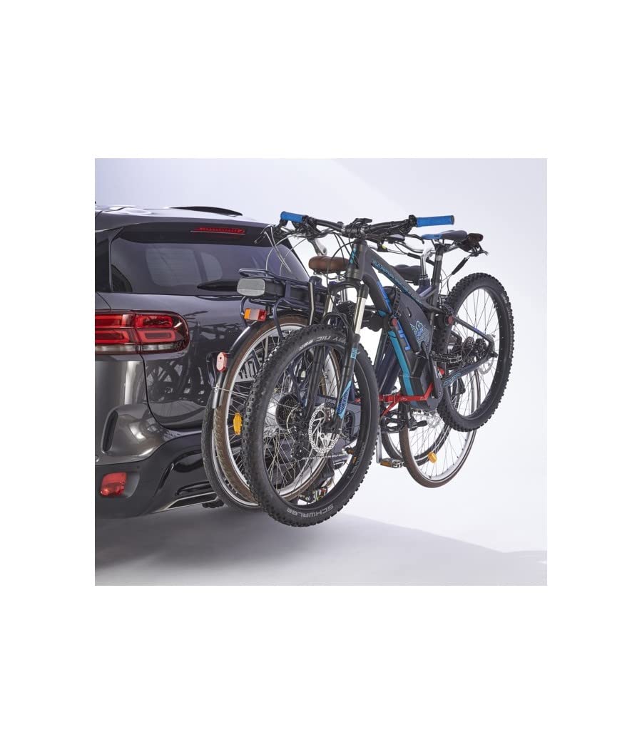 SELECTION P2R (Cycle) Porte Velo d'attelage mottez Hercule pour 3 velos VAE- e-binclinable avec antivol