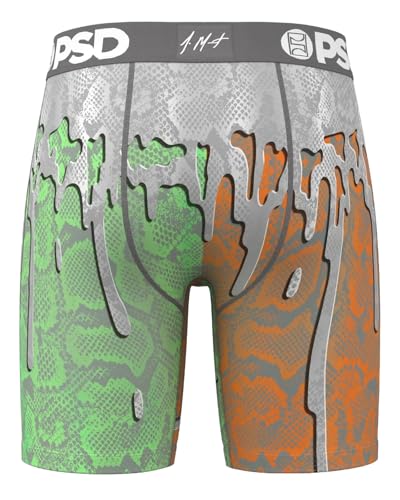 PSD Men's JA MISMATCHED Micro Mesh Boxer Brief, Multi, XL3