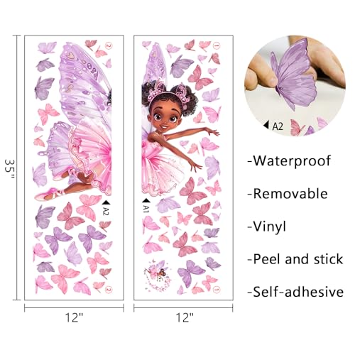 Vinilos Decorativos Ballet Niña Mfault 35x12 pulgadas miniatura 2