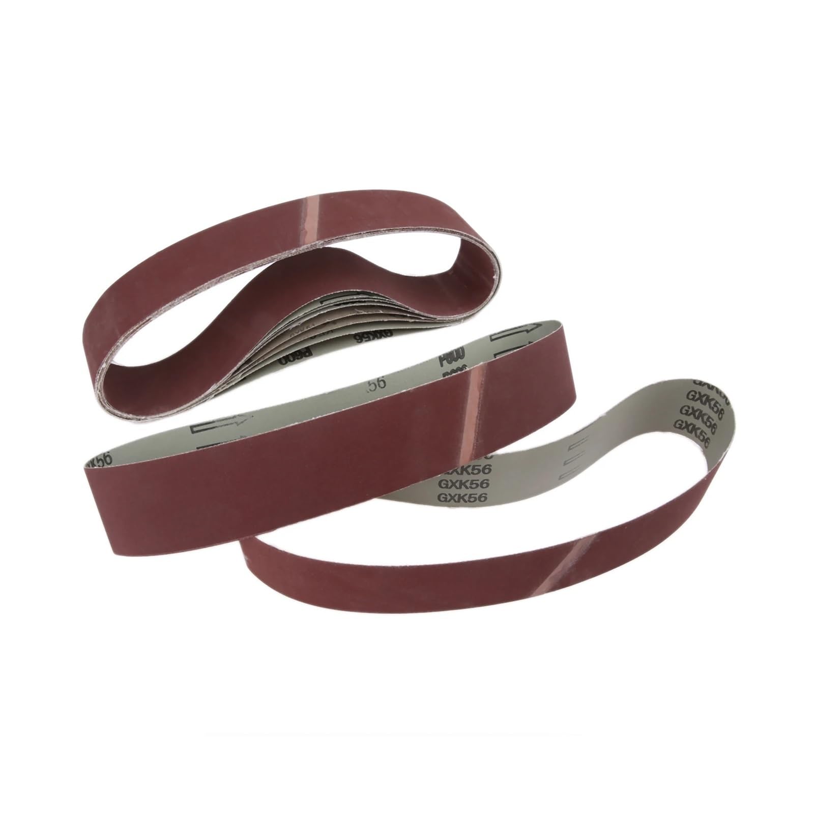 15Pcs 30 * 330.0mm Abrasive Sanding Belts Paper for Belt Sanders Grinder Aluminium Oxide Sander 40-600 Grit for Tool Accessories(Red-p600)