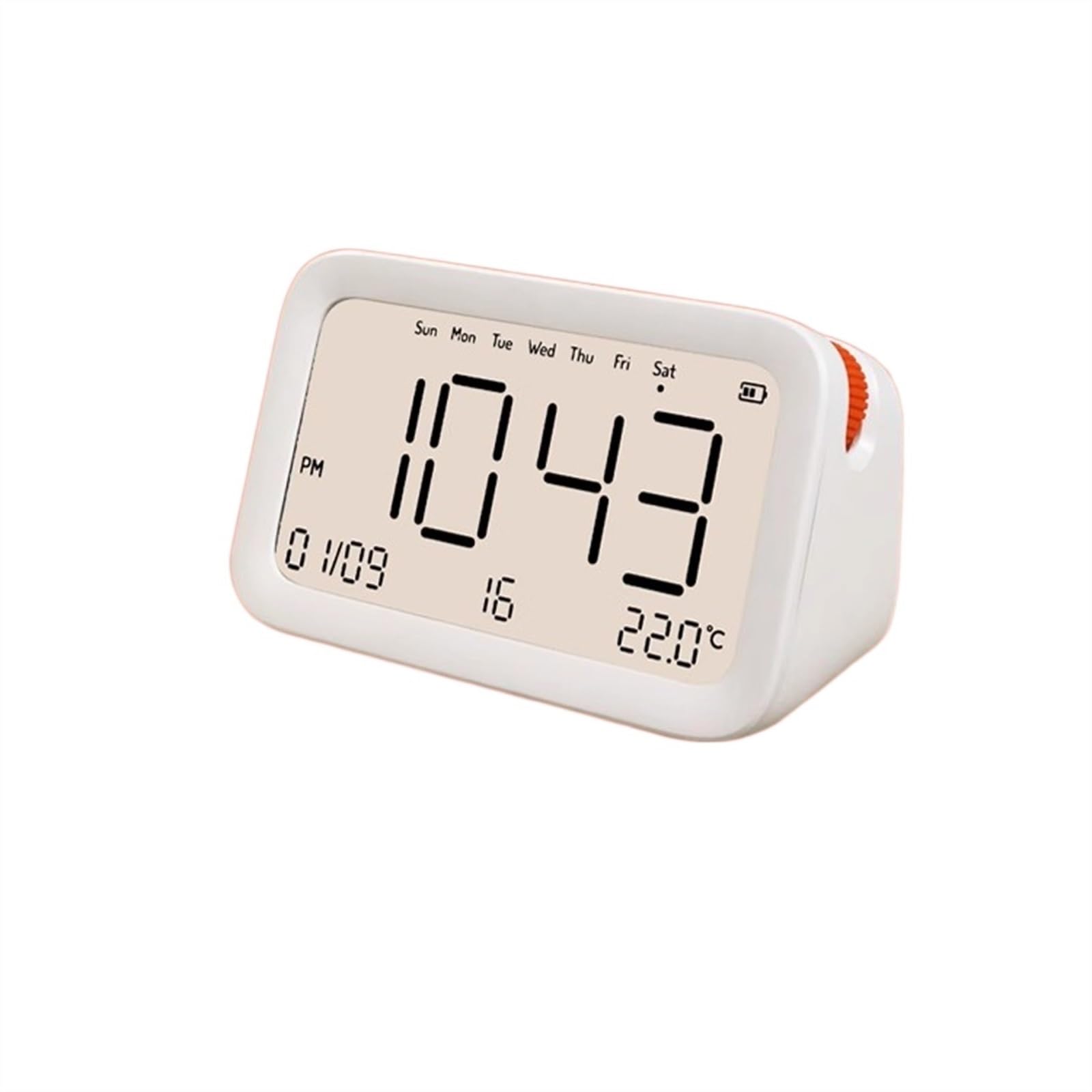 J9V4G6S3B5 Desk Clock Loud Alarm Clock for Bedrooms with Night Light, USB Charger, Small Bedside Digital with Display for Kids, Teens analogue alarm clock