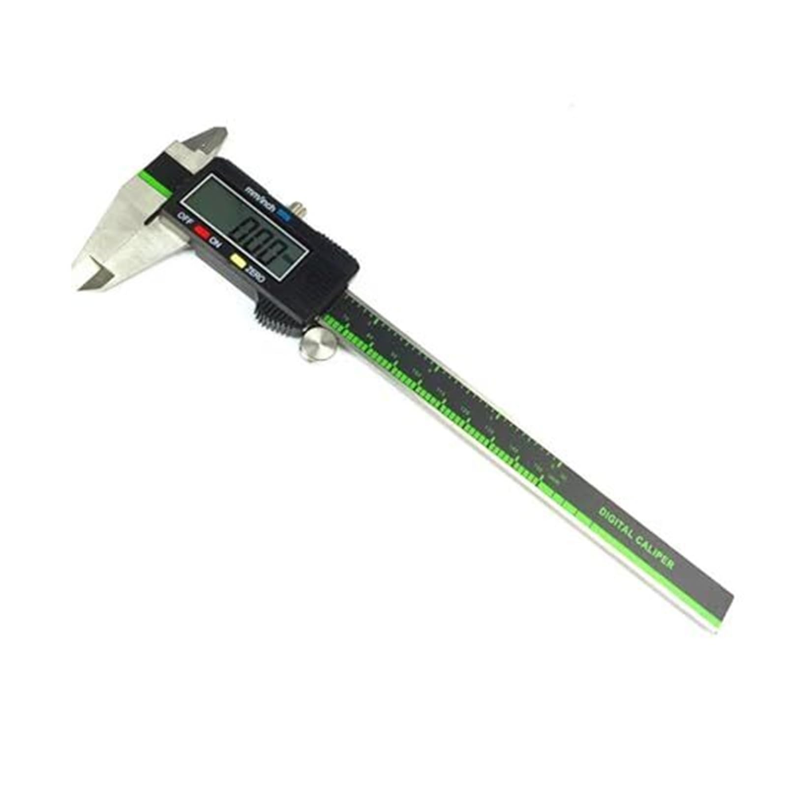 Calibre micrométrico Vernier digital de 6 pulgadas, acero inoxidable, rango 0 150 mm