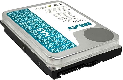 Miniatura 3 de MDD (MD14TSATA25672NAS) 14TB 7200 RPM 256MB caché SATA 6.0Gb/s 3.5" Disco duro interno NAS - 5 años de garantía (renovado)