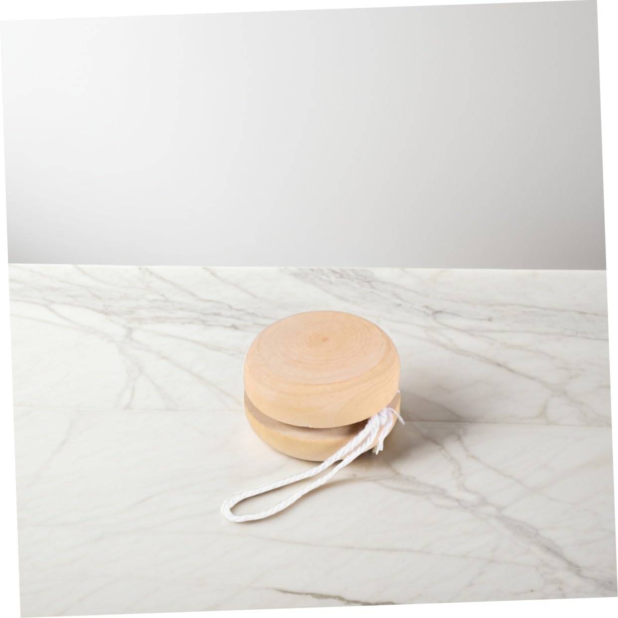 Gogogmee 12Pcs Wooden Graffiti Yo Yo Balls Drawing for Yo Yo Balls for Creative Playroom Decor Engaging Fun for Home Accessories