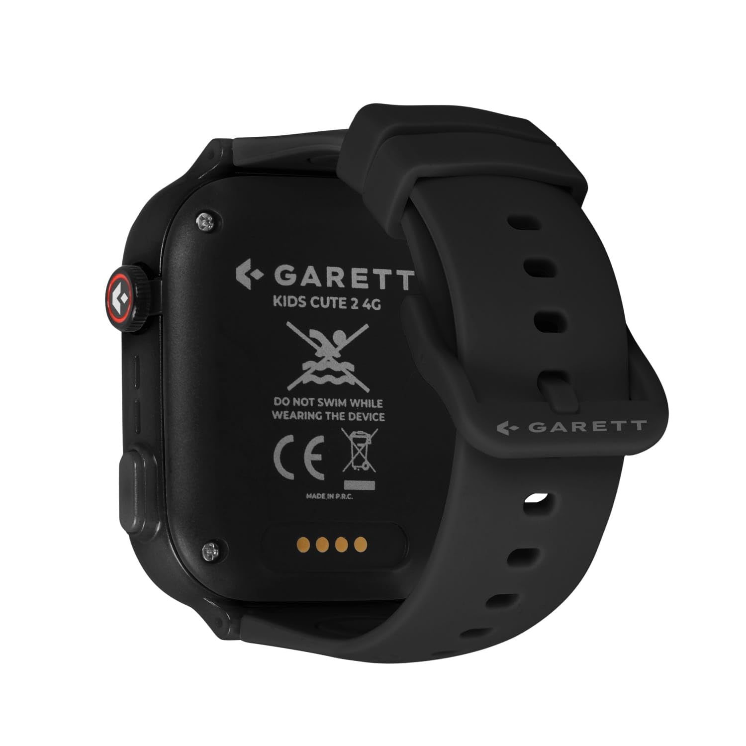 garett Smartwatch dziecięcy - 1,83″ - Face Unlock - z GPS SOS - 4G LTE - Cute czarny