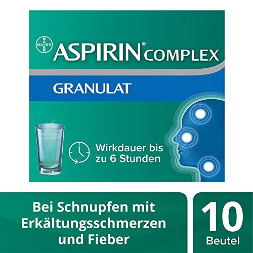 Aspirin Complex, befreit von Schnupfen und lindert schnell Erkältungsschmerzen, lösliche Darreichungsform, 10 Stück - Image 3