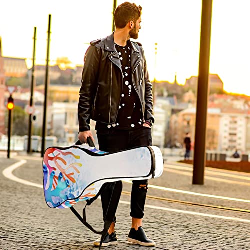 Étui de protection rembourré pour guitare classique et acoustique Motif panda dessiné à la main, Multicolore 09, 42.9×16… - Les Beatles, Paul McCartney, John Lennon, RIngo Starr, George Harrison Étui de protection rembourré pour guitare classique et acoustique Motif panda dessiné à la main, Multicolore 09, 42.9x16… – Image 7