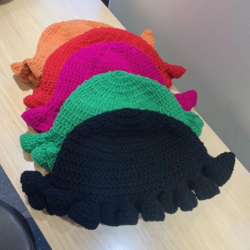Sombrero Bucket de Crochet para Mujer miniatura 4