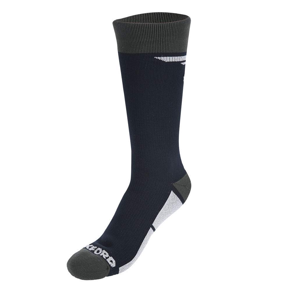 Oxford Waterproof OxSocks - Black - Large (10-12), Black