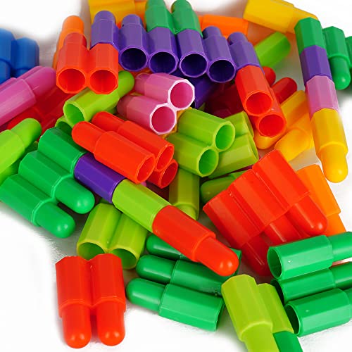 Keykids VERAT DIY Building Blocks for 3+ Boys and Girls | Interlocking Construction Sticks STEM Toys Kit | Includes 256 Pieces (B09XVK4V93) Amazon Price History, Amazon Price Tracker