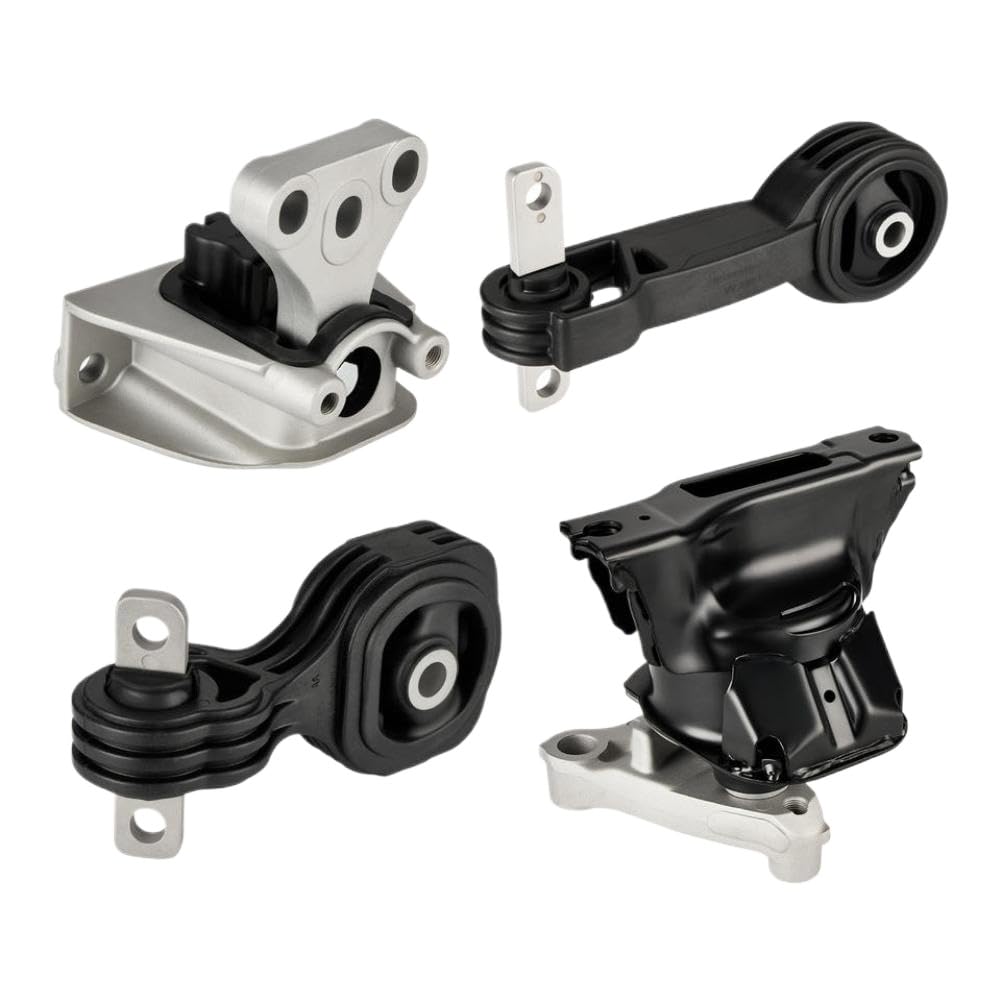 Sxkgysejq Onecolor 4X Engine Motor And Transmission Mount Compatible With Civic 2006 2011 L4 1.8L Automatic