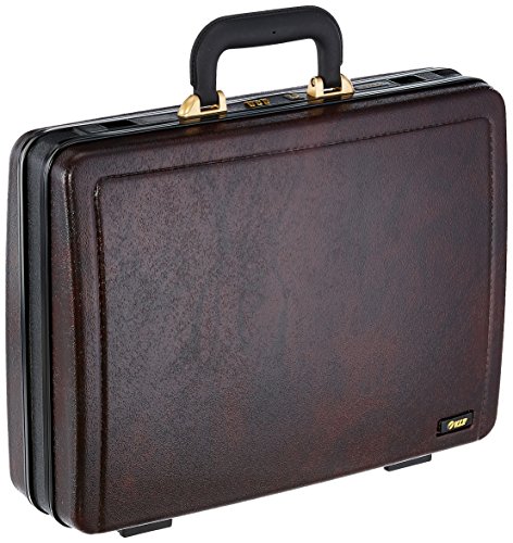 Image of VIP Ebt ABS 15 Ltrs Dark Tan Briefcase (EBTBC2XLNBT)