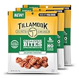 Tillamook Pork Snacks, Country Smoker Chophouse Bites, Jalapeno Cheddar Tender Cuts, Ready to Eat Gluten Free Protein Snack, 2.5 oz, 3 Pack