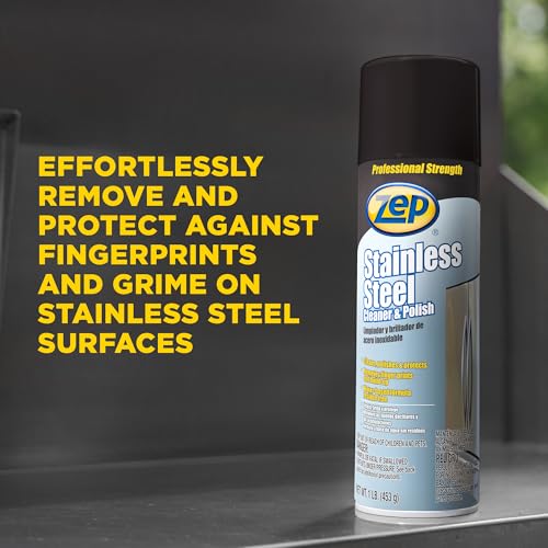 Zep Stainless Steel Cleaner & Polish 16 oz miniatura 6