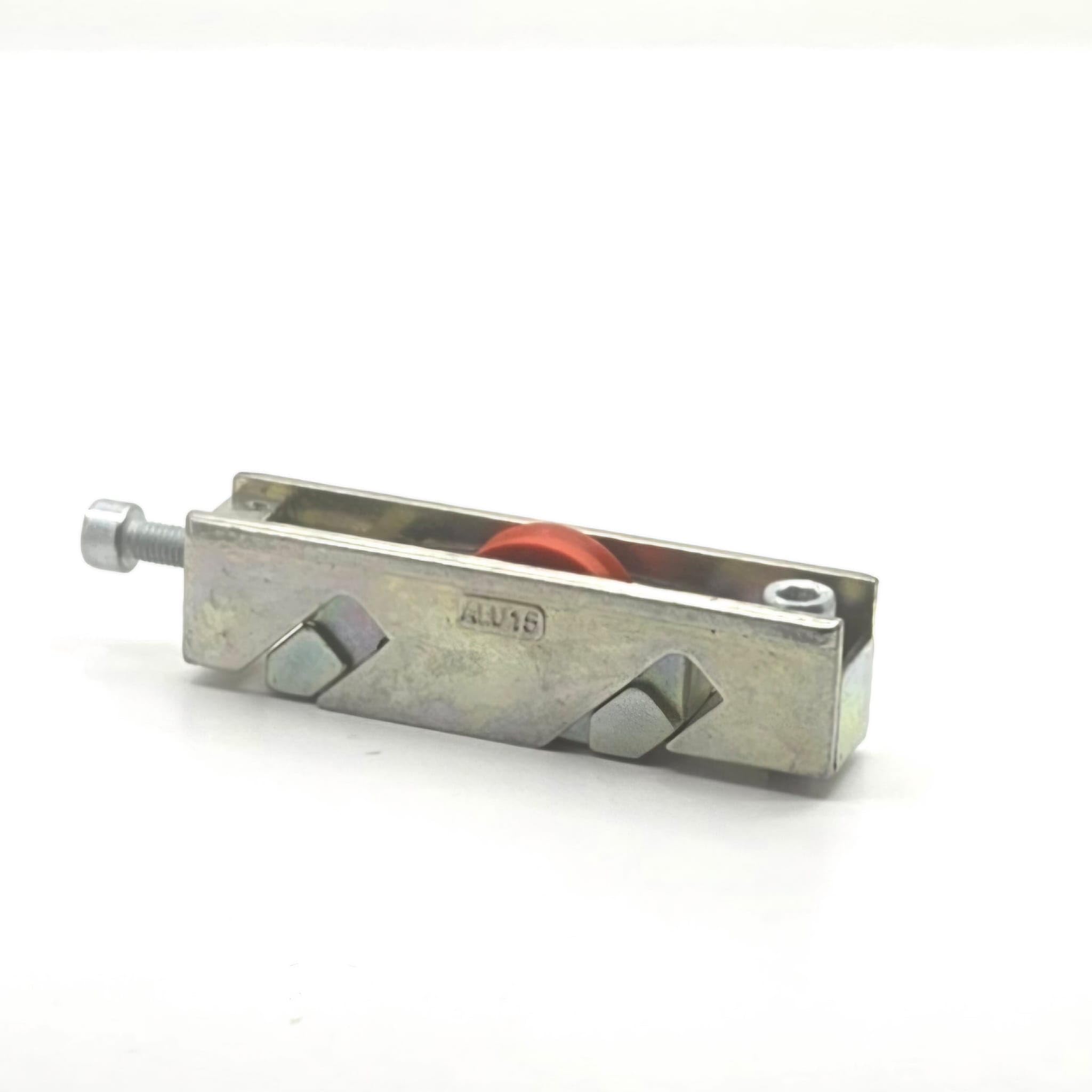 10 RUEDA PARA VENTANA O PUERTA CORREDERA ALU15 base metalica ancho 18 mm alto 21 mm