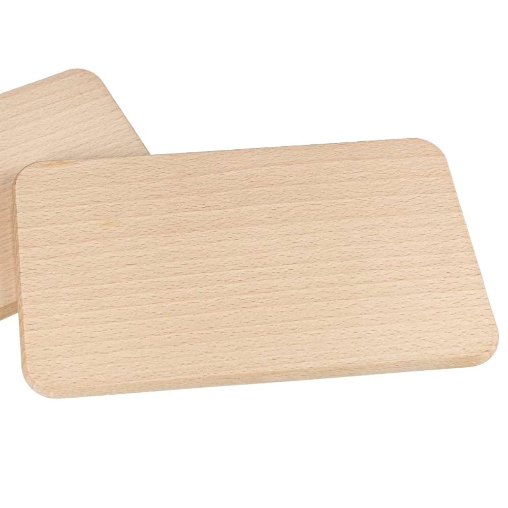 Frühstücks-Set mit Gravur (Name, Datum), Holz Brettchen Buche mit Kinderbesteck, personalisierte Geschenk-Idee zum Geburtstag, Schulanfang, Geburt/Taufe, Trecker Motiv F4