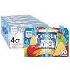 Capri Sun Mango Pineapple Flavored 100% Juice Blend from Concentrate with Added Ingredients and Other Natural Flavor, 40 ct Pack, 4 Boxes of 10 Pouches
