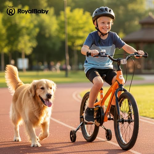 Image of RoyalBaby Kids Bike Lightweight Magnesium Alloy, 14 16 18 Inch Children's Bicycle for Boys Girls Ages 3-9