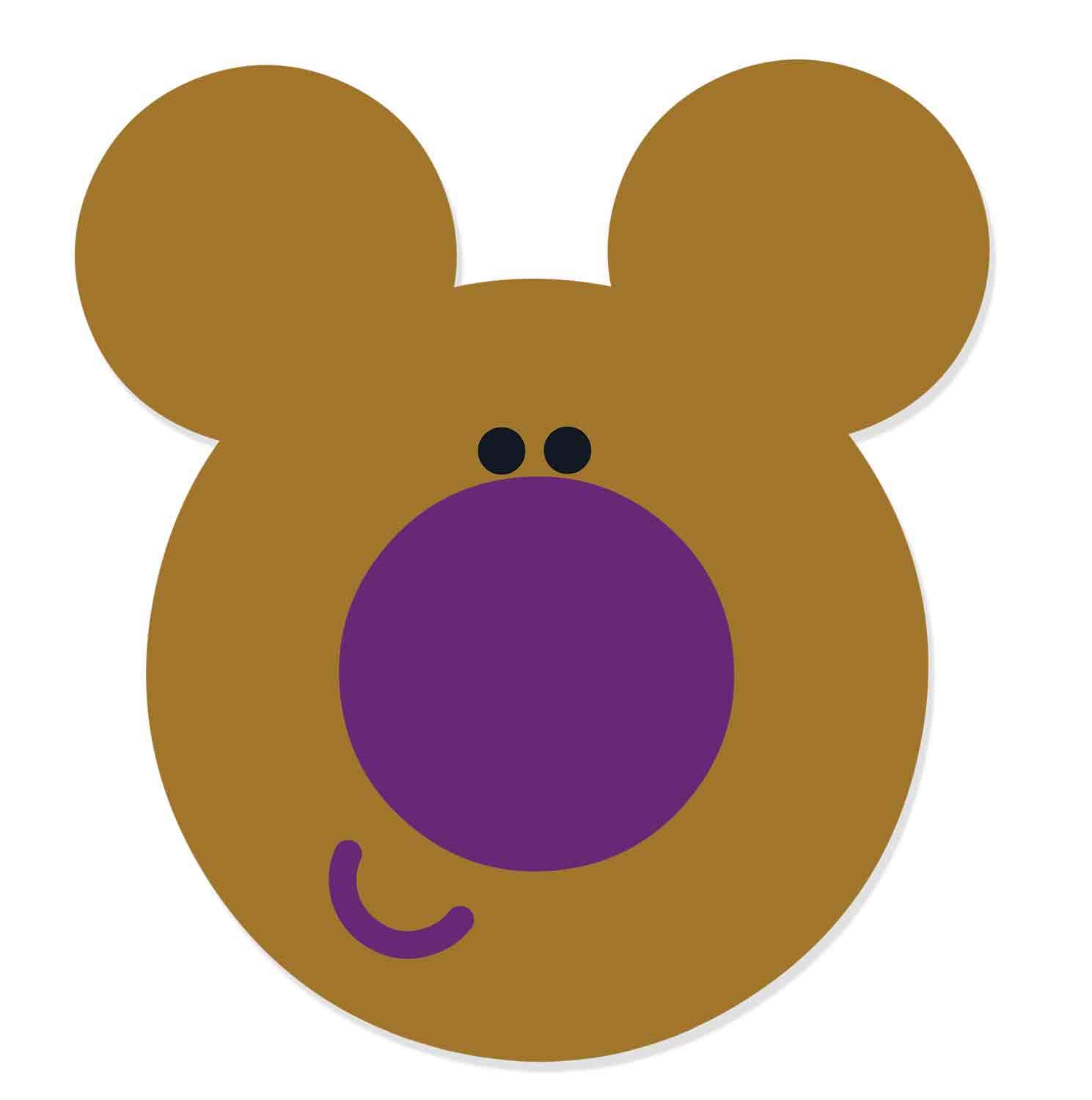 Star Cutouts Norrie Sm285 Hey Duggee Cardboard Face Mask – Kids Costume Fancy Dress Party Favour