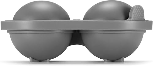 Miniatura 5 de ACOOKEE Bandejas para cubitos de hielo de golf, 2.5 pulgadas de esfera grande, molde redondo para cubitos de hielo de golf, cócteles, whisky,