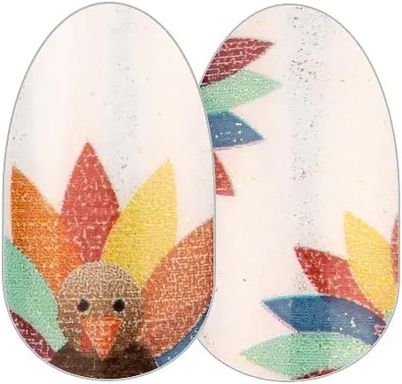 Feather Together Accent (FSS112) - Color Street Nail Strips - Harvest of Happiness (Thanksgiving 2022)