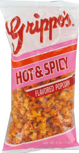 Grippo's Hot n' Spicy Popcorn (12 - 4 oz Bags)