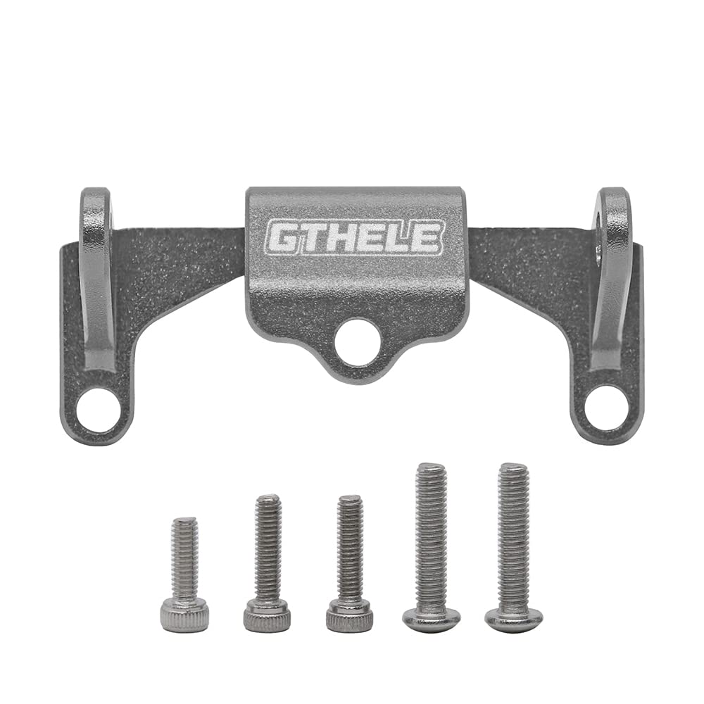 GTHELE Aluminum Upper Rear Link Mount Axle Truss for Axial UTB18 Capra 4WD 1/18 Trail Buggy Upgrade Part (Titanium)