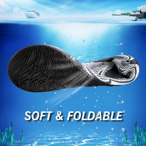 Image of IceUnicorn Water Shoes Men Women Beach Swim Aqua Barefoot Socks Pool Quick Dry Yoga