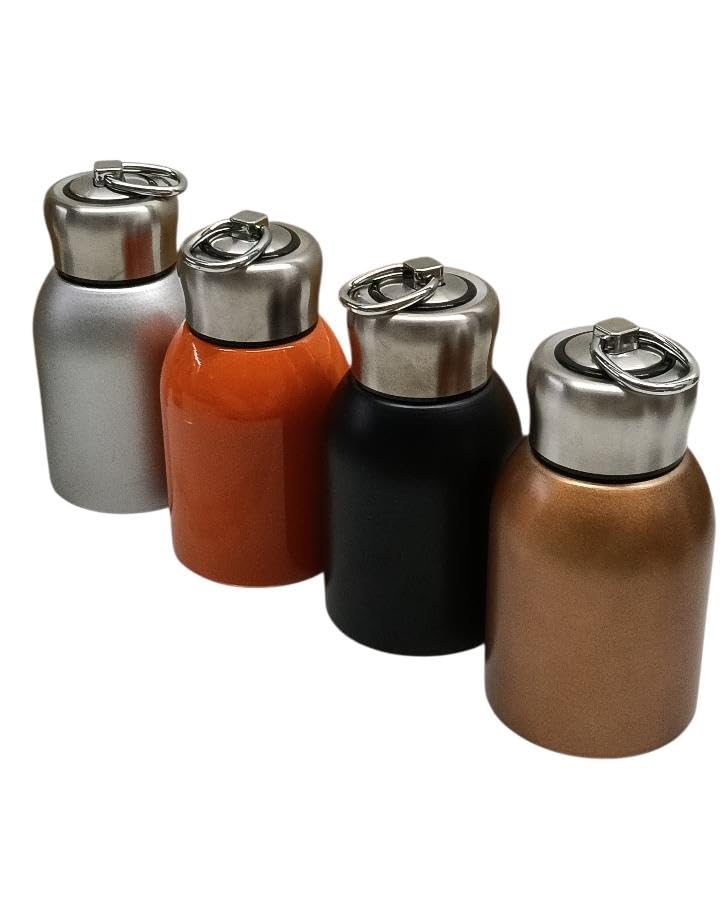 Image of Premium 250ml Mini Insulated Bottle Portable Stainless Steel Hot & Cold Bottle