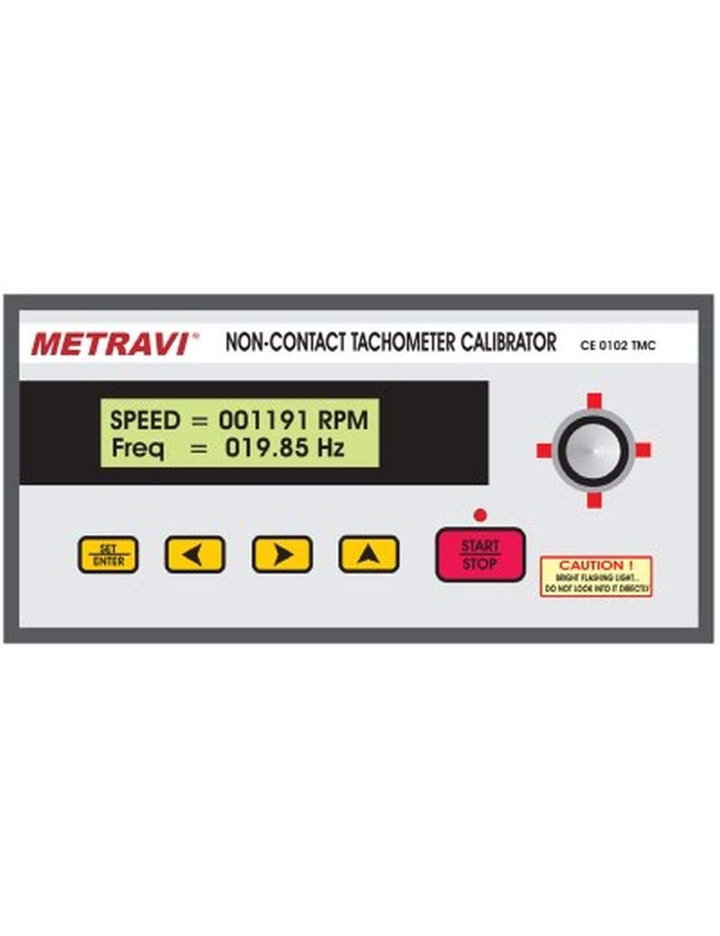 Metravi CE-0102TMC Non-Contact Tachometer Calibrator-image-14