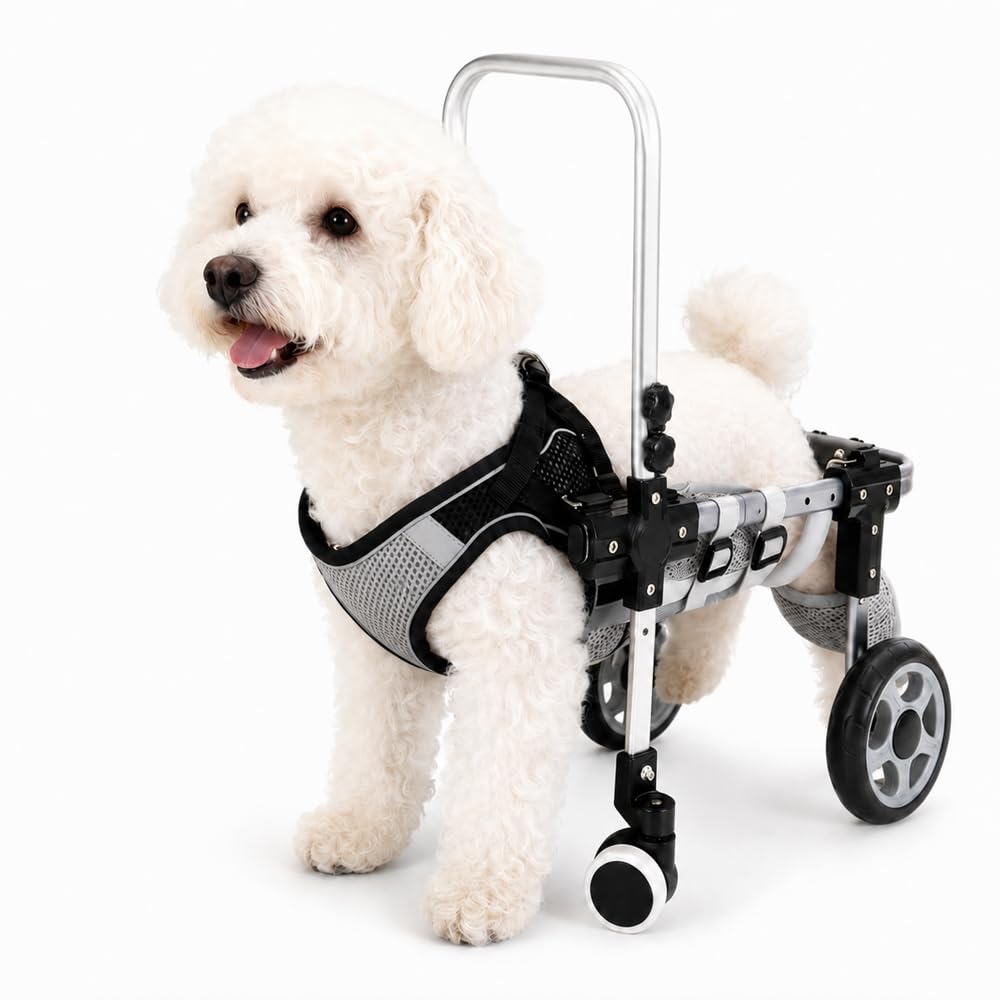 Amazon.co.jp: 犬用車椅子 四輪 軽量 安定設計 歩行補助 ペット