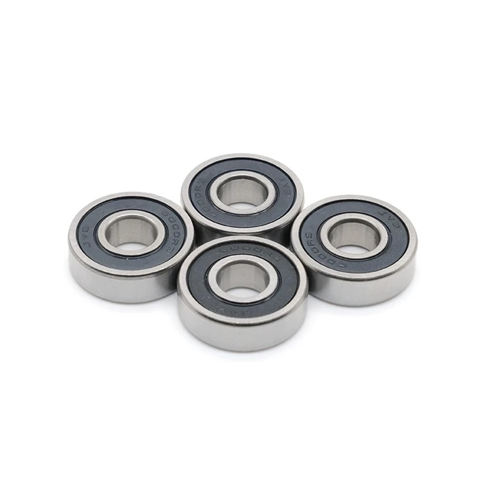 Lot de 4 roulements à billes 6000-2RS 10 x 26 x 8 mm for pivot de cadre