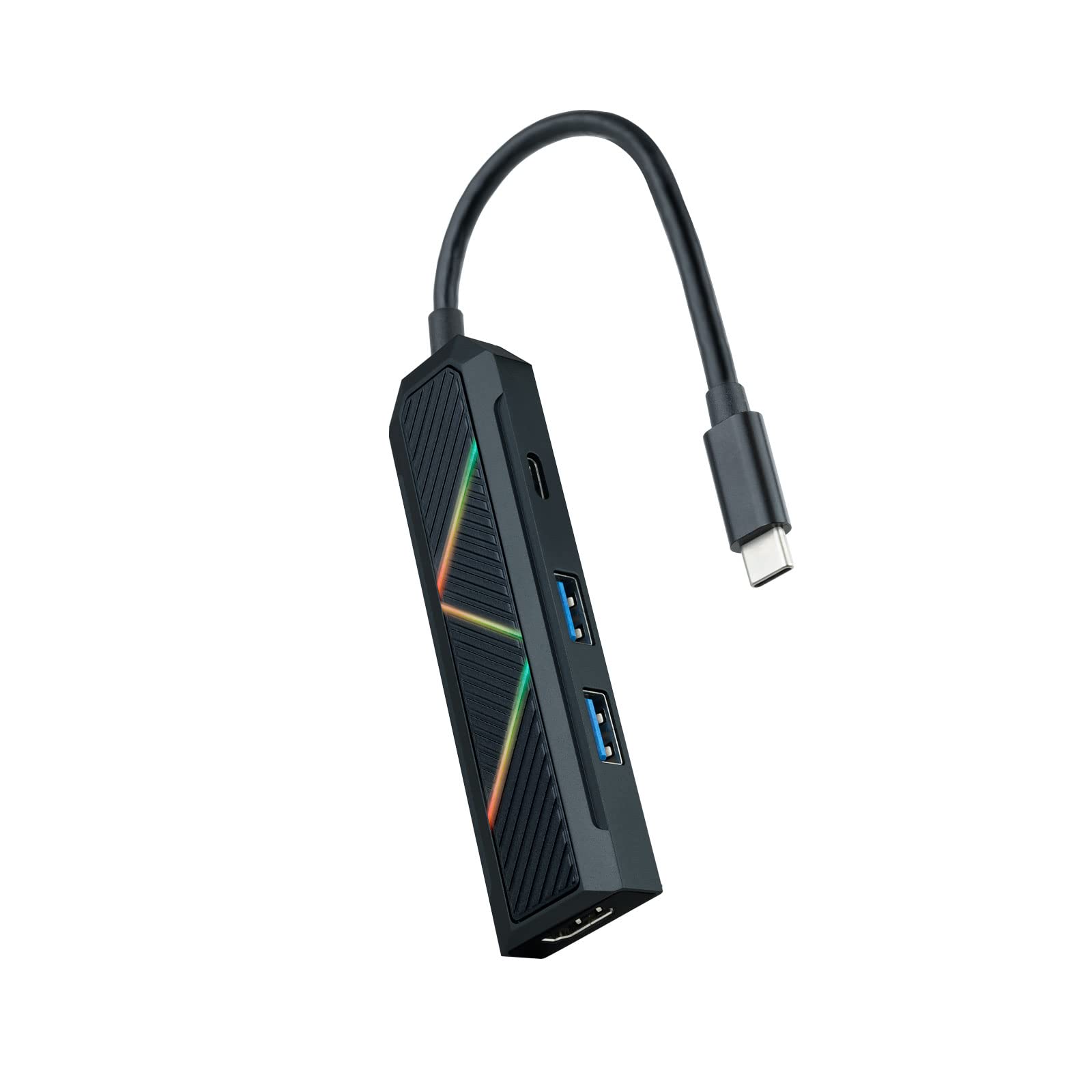Brightium USB-C HUB 2xUSB-A, USB-C for charging, HDMI, to connect multiple devices and expand the functionality of laptops and tablets.