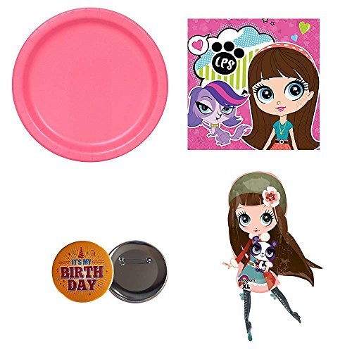 Buy Razzle Dazzle Celebrations Littlest Pet Shop Party Pack For 16