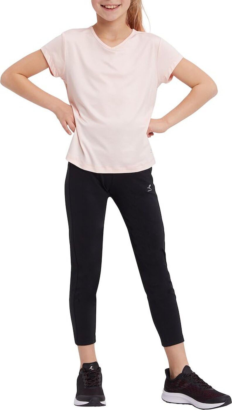 Energetics Gaminel T-Shirt 918 Melange/Pink 128, 918 Melange / Pink - Image 2
