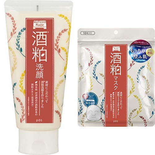 【セット買い】ワフードメイド 酒粕洗顔 170g & 酒粕マスク10枚