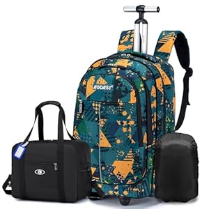 SPAHER plecak na kółkach na laptopa