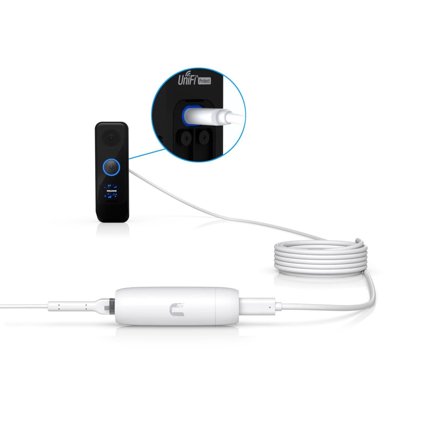 Ubiquiti G4 Doorbell Professional PoE-to-USB Cable, W128377762 