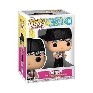 Funko Pop! Rocks: NKOTB – Danny Wood – New Kids on The Block – Figurine en Vinyle à Collectionner – Idée de Cadeau – Produits Officiels – Jouets pour Les Enfants et Adultes – Music Fans - Les Beatles, Paul McCartney, John Lennon, RIngo Starr, George Harrison