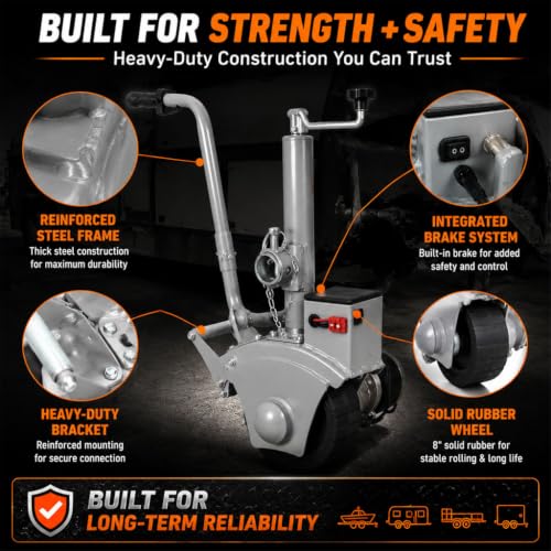 LMAOSS 5000 LBS Electric Trailer Dolly