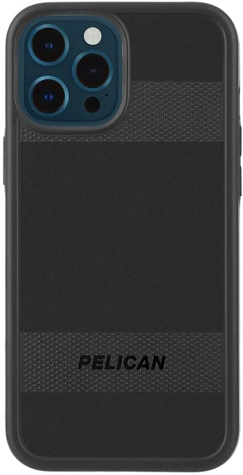 Pelican Protector Series - iPhone 13 Pro Max Case [15ft MIL-Grade Drop Protection] [Compatible with MagSafe] Magnetic Phone Case with Anti Scratch - Bumper Phone Cases for iPhone 13 Pro Max - Black