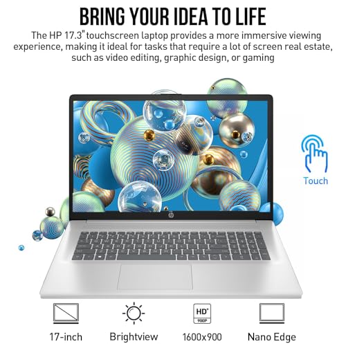 Laptop HP 17.3" Core i3 8GB RAM 256GB SSD Windows 11 miniatura 4
