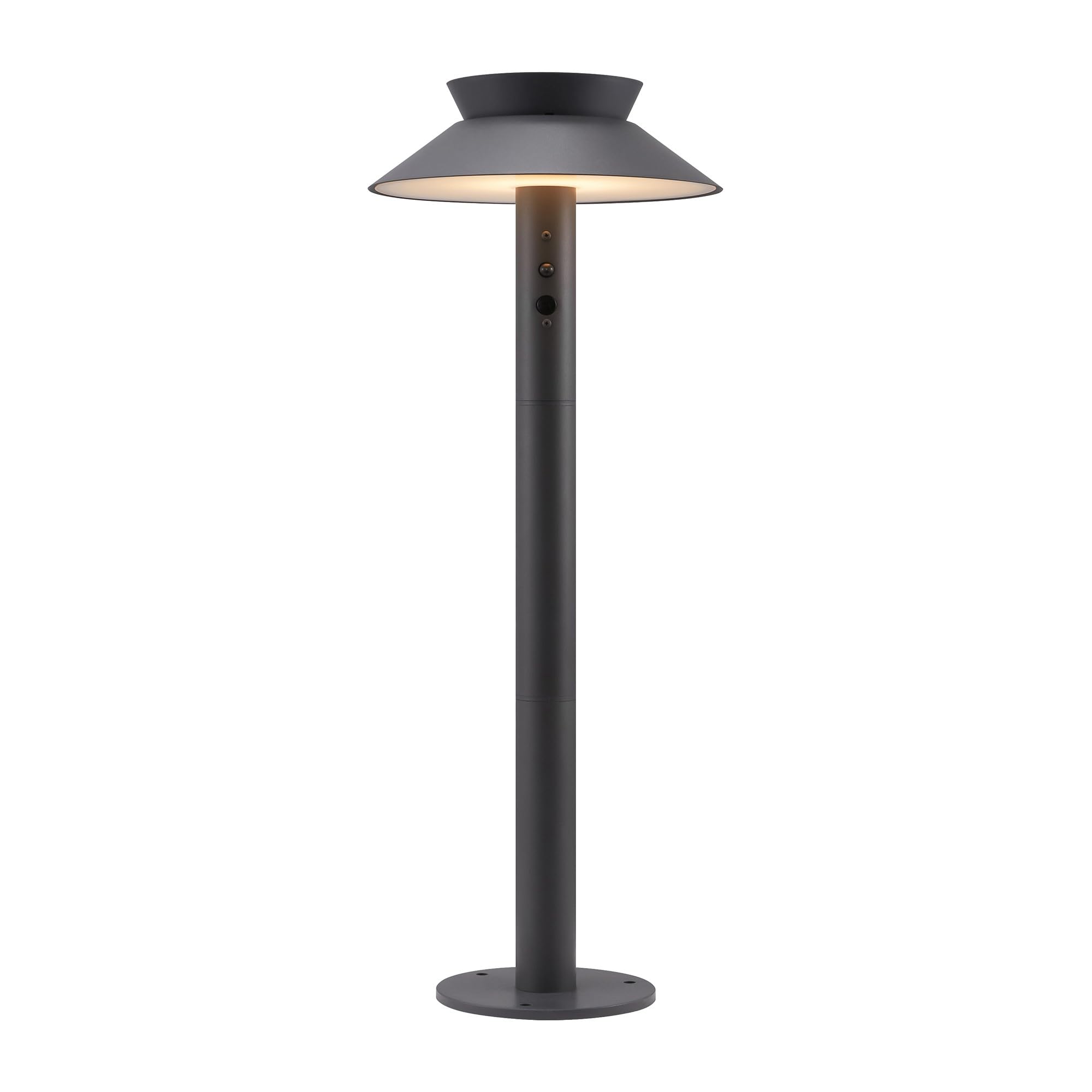 Nordlux Justina Solar Outdoor Garden Light - Anthracite - Solar-Powered Motion Sensor