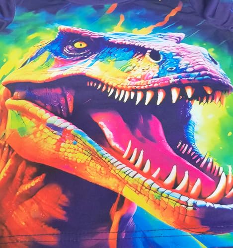 Image of Frogwill Boys Girls Shirts 3D Graphic T-Shirt Neon Clothes Short Sleeve Animal Print Tee 5-13 Years
