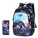 Produktbild Black Panther Schoolbag Grundschule Rucksack Cartoon Rucksack 6-12 Jahre Alten Kinder Anime Rucksack Oxford Rucksack Black Panther-small