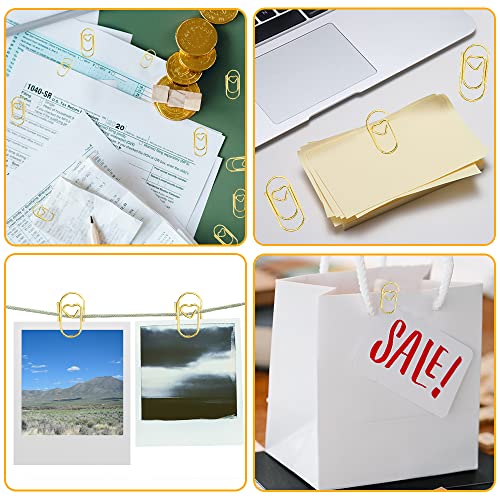 120 Pezzi Graffette Oro,Graffetta in